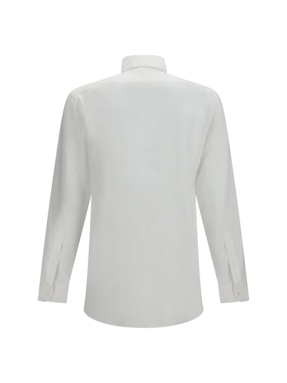 ZEGNA Long-sleeve linen Shirt