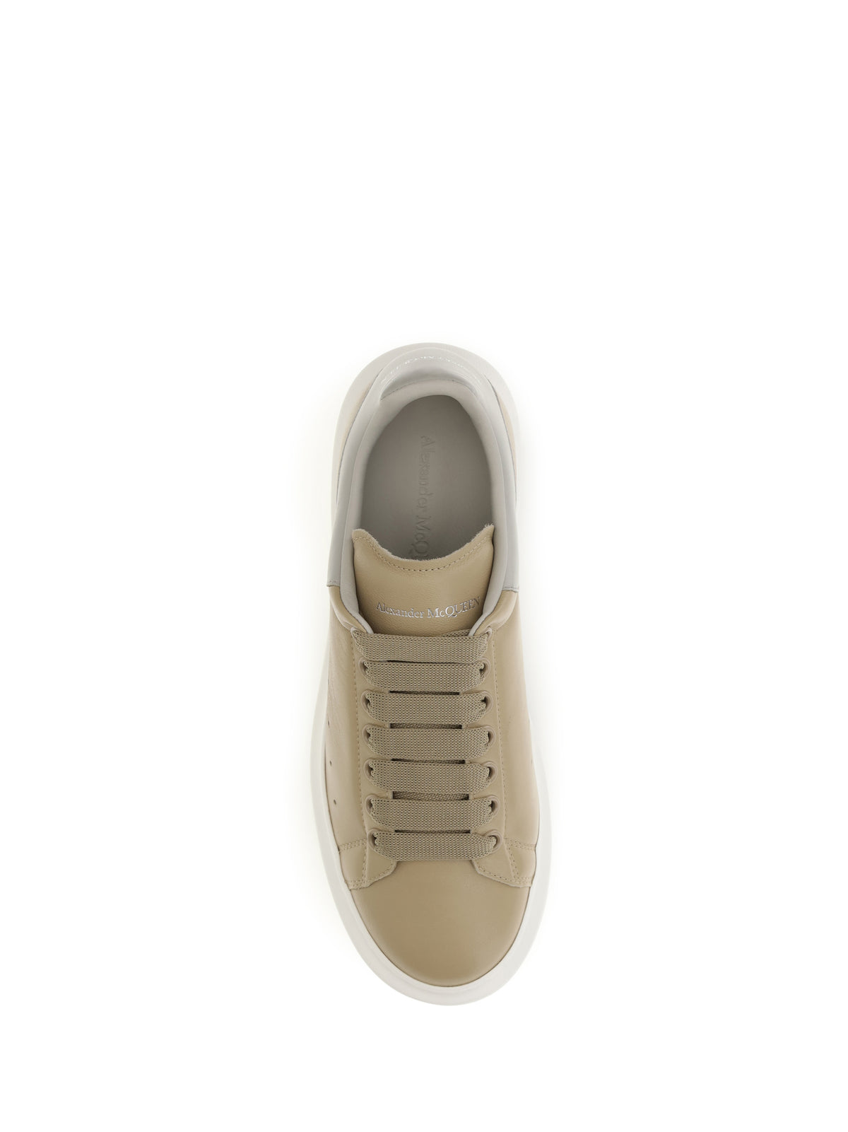 Alexander Mcqueen Leather Sneakers - Sand/Stone
