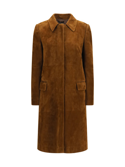 Tom Ford Lambskin Coat - Land Brown