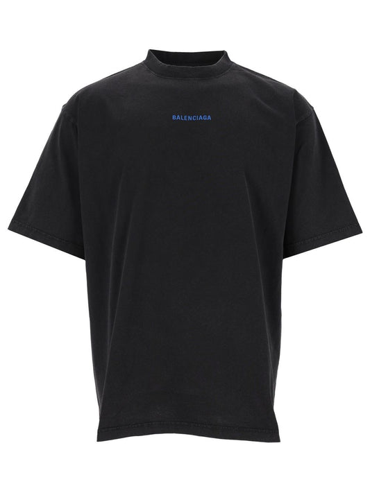 Balenciaga "Medium Fit" T-Shirt - Black