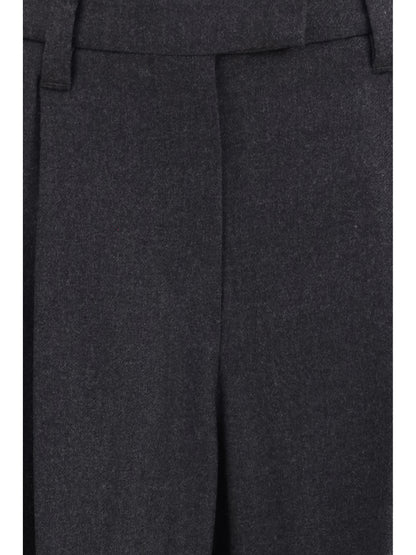 Brunello Cucinelli Tailored virgin wool Pants - Anthracite