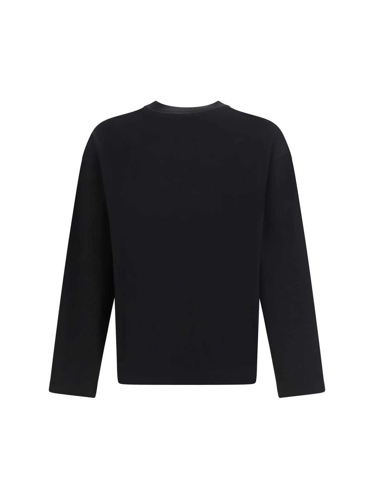 Dries Van Noten Crewneck long sleeve T-shirt - Black