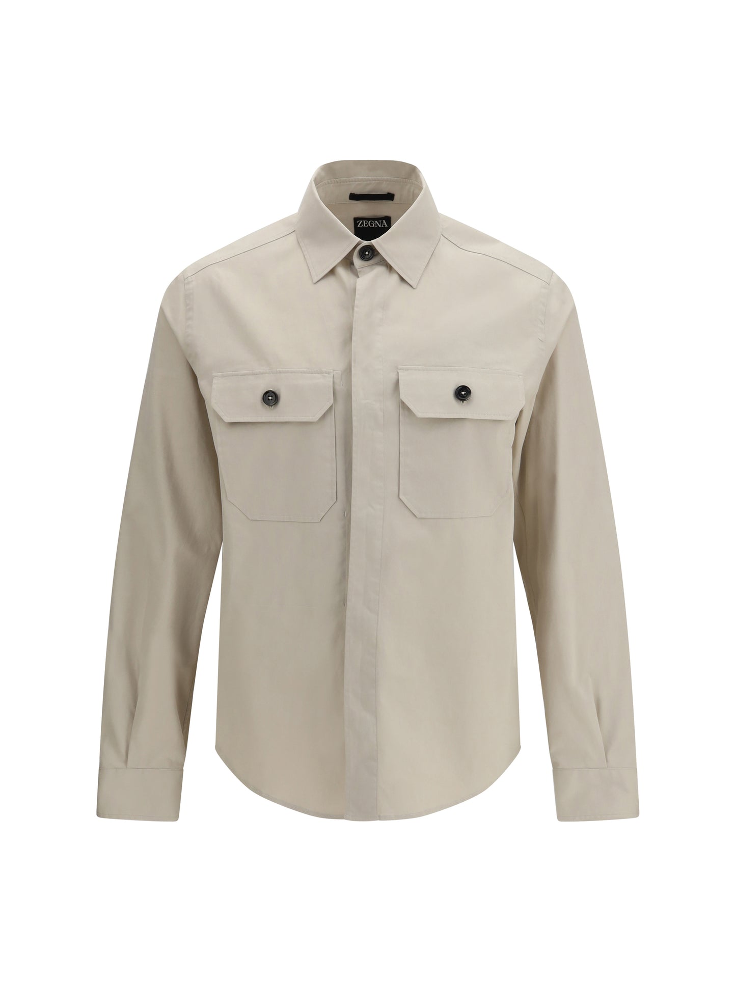 ZEGNA Linen wool and silk Shirt jacket