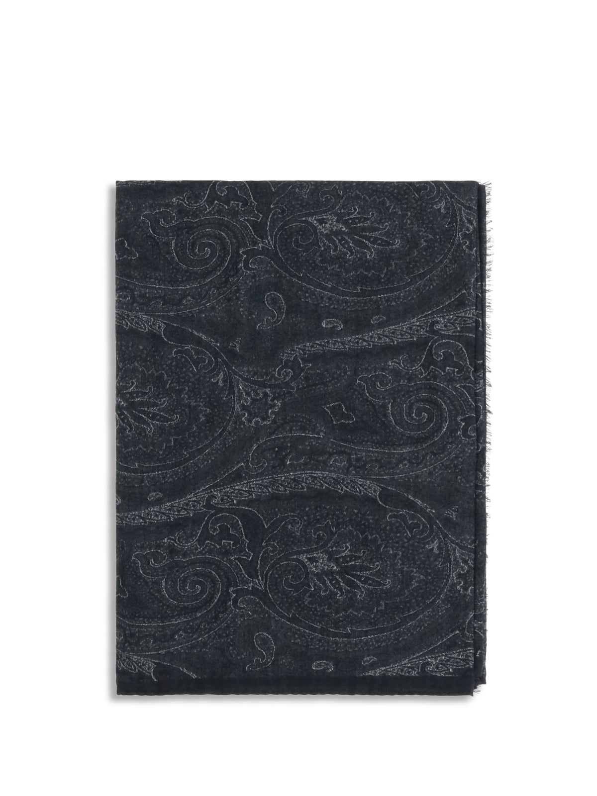 Etro Paisley Scarf - Printed F.Do Black