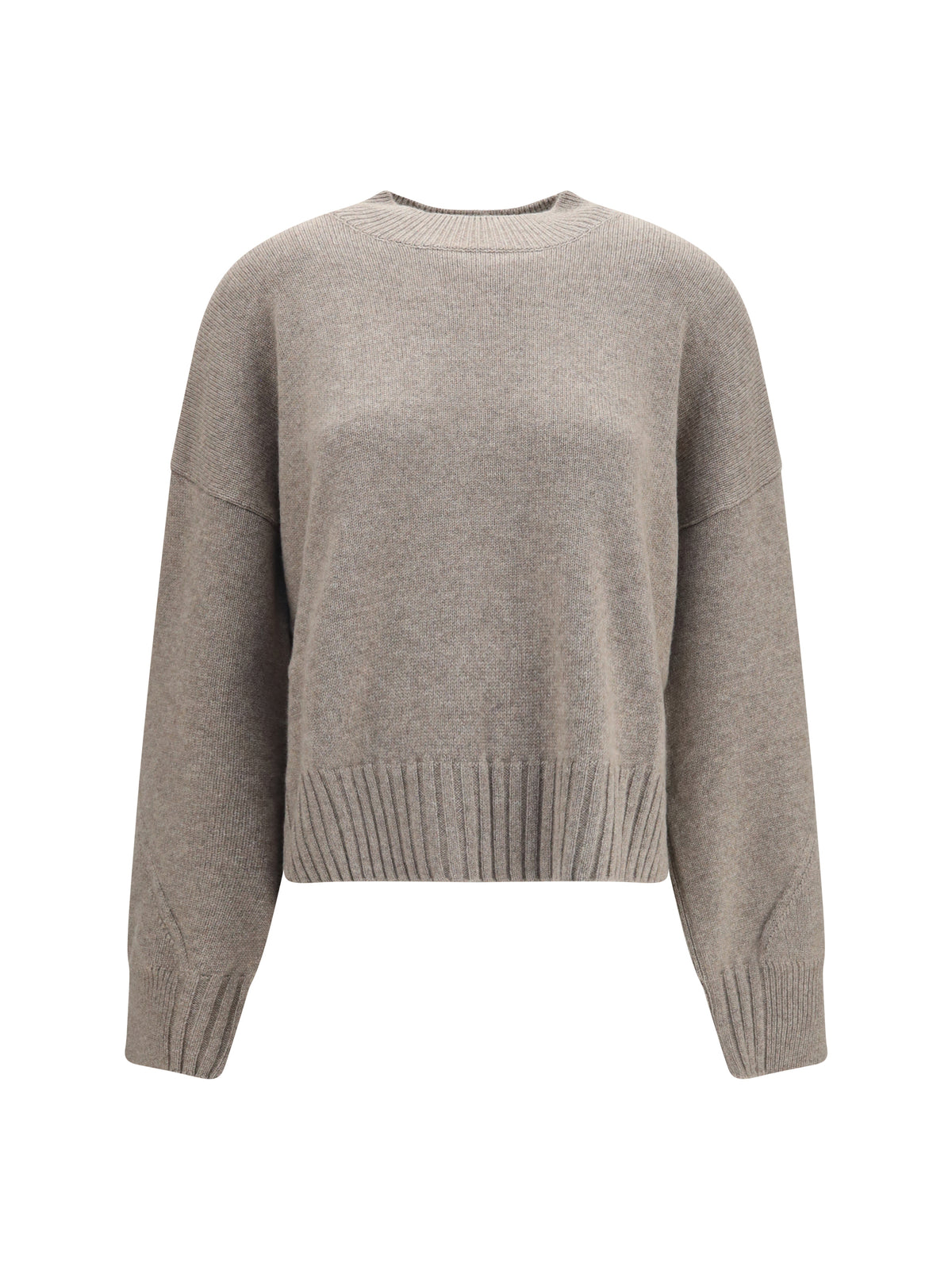 Malo Cashmere crew neck Sweater - Stone Beige