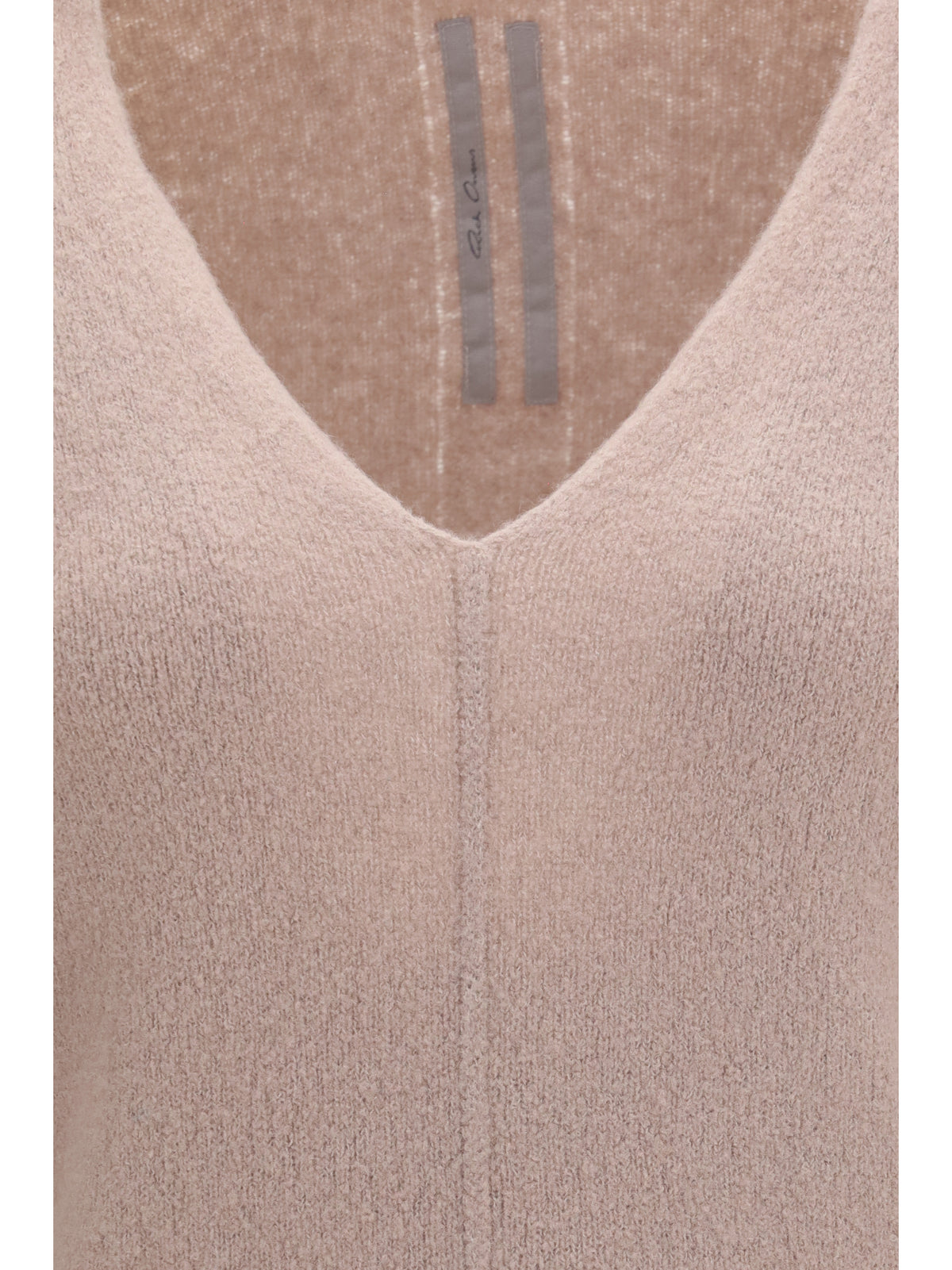 Rick Owens V-neck Sweater - Rose