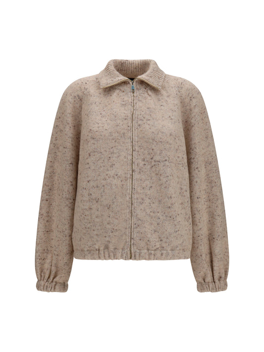 Fabiana Filippi Oversized bouclé yarn Bomber Jacket with lurex - Casha'