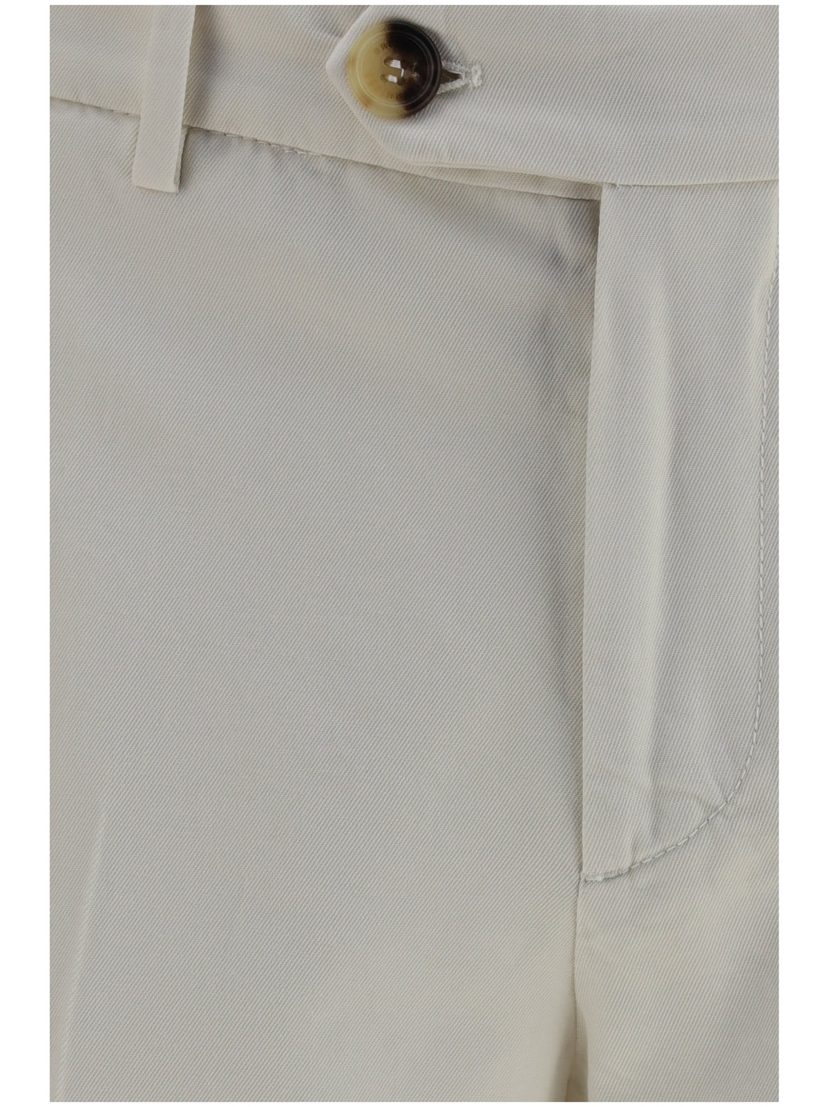 Brunello Cucinelli Dyed cotton Pants - English White