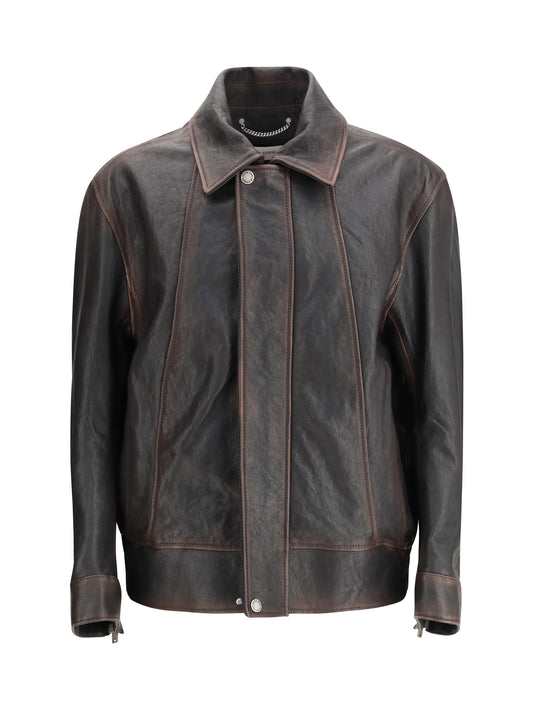 GOLDEN GOOSE Nappa leather Bomber Jacket