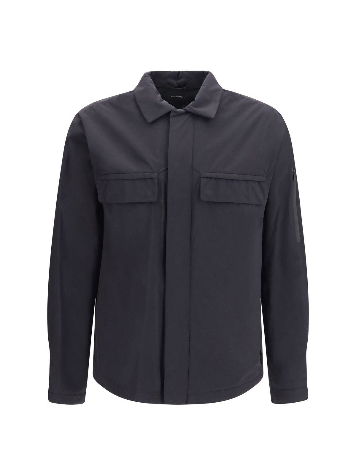 Laminar Flap pocket Jacket - Black