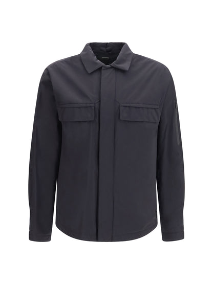 Laminar Flap pocket Jacket - Black