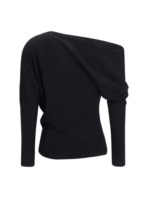 Tom Ford Asymmetric Sweater - Black