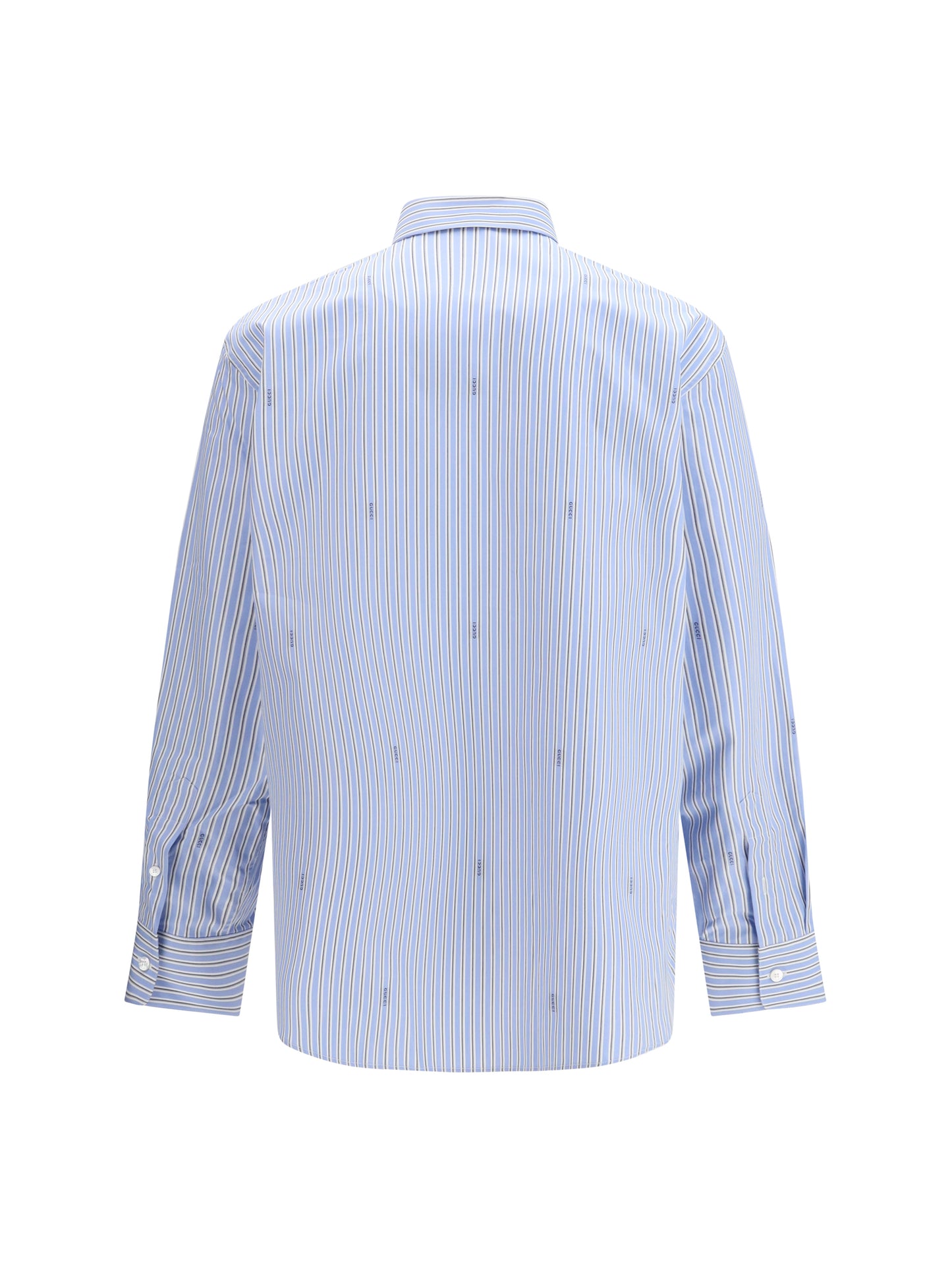 GUCCI Striped cotton poplin Shirt