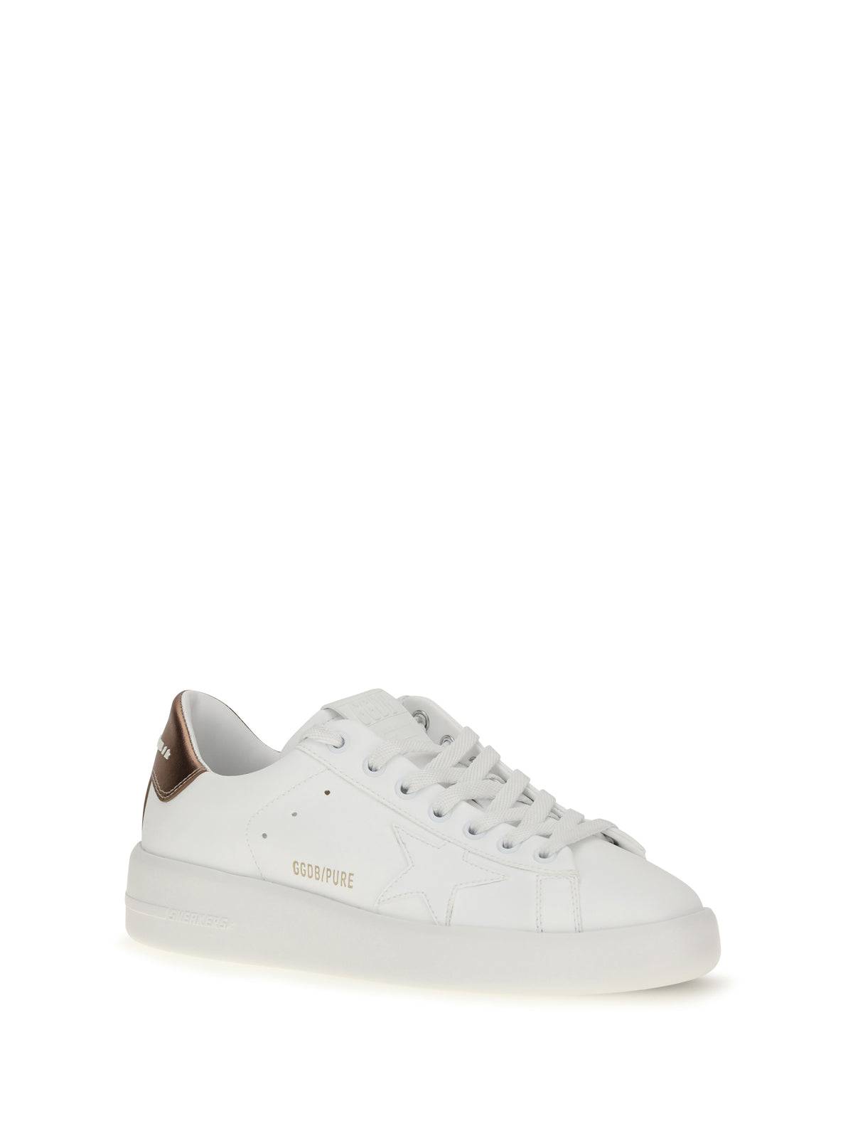 Golden Goose Pure Star Sneakers - White/Bronze