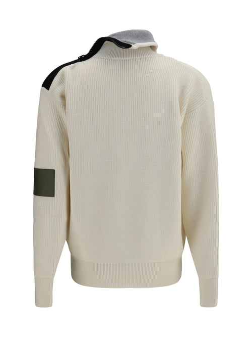Loewe High-neck wool Sweater - White