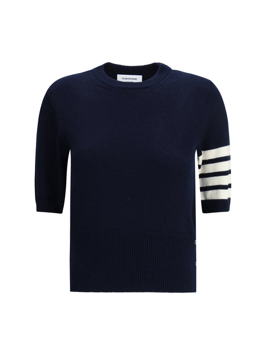 THOM BROWNE Short sleeve Sweater