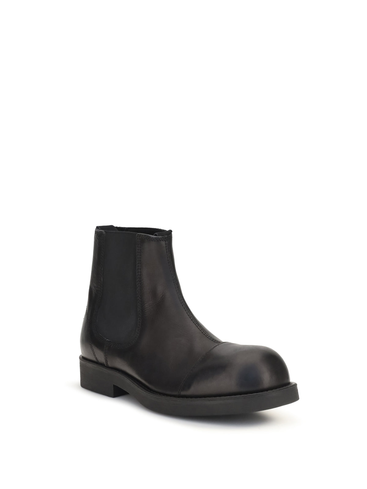 MM6 Maison Margiela Chelsea Biker Boots - Black