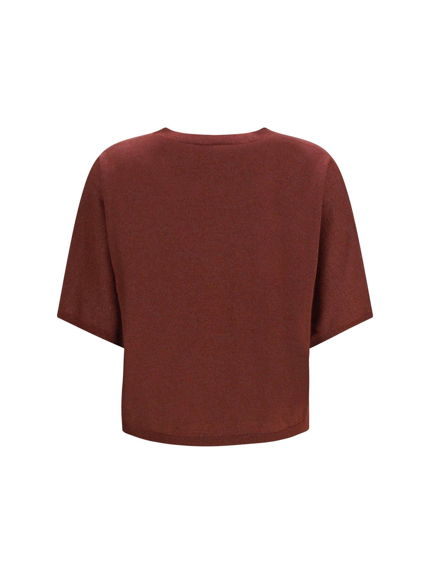 BRUNELLO CUCINELLI Short-sleeve cashmere and silk Sweater