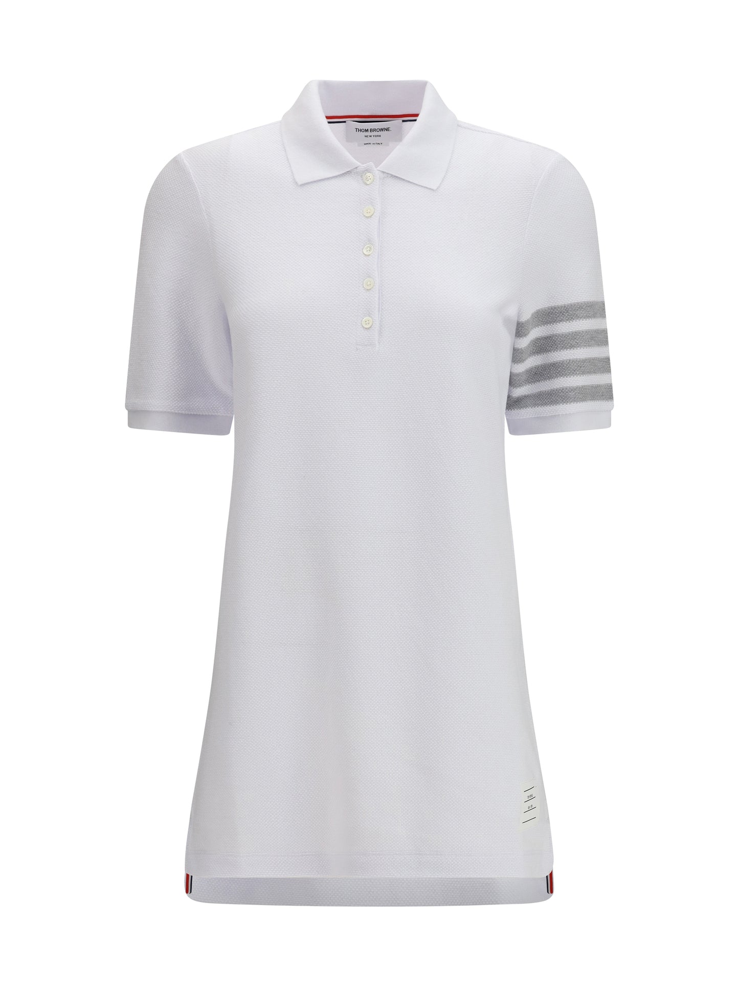 THOM BROWNE Piqué Polo Dress