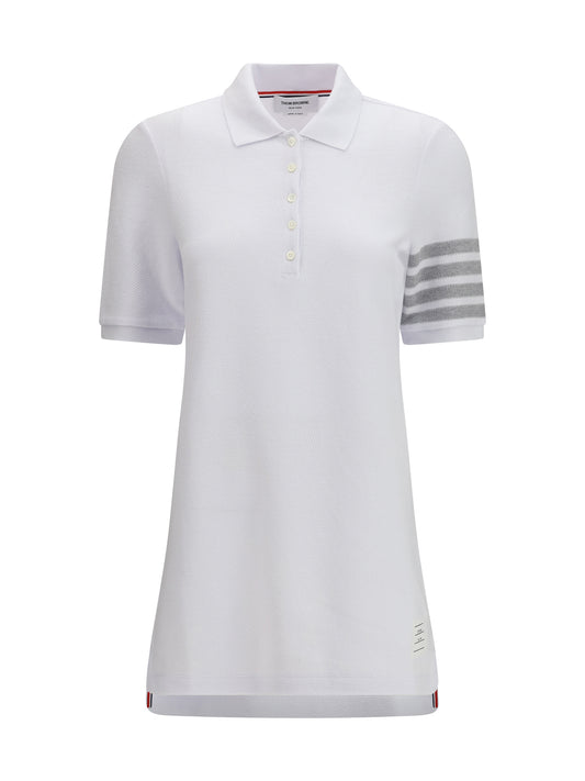 THOM BROWNE Piqué Polo Dress