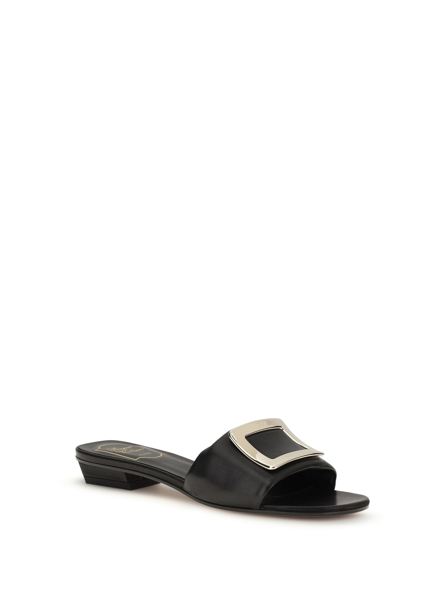 ROGER VIVIER Leather slide Sandals