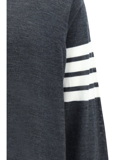 Thom Browne Virgin wool Sweater - Dark Grey