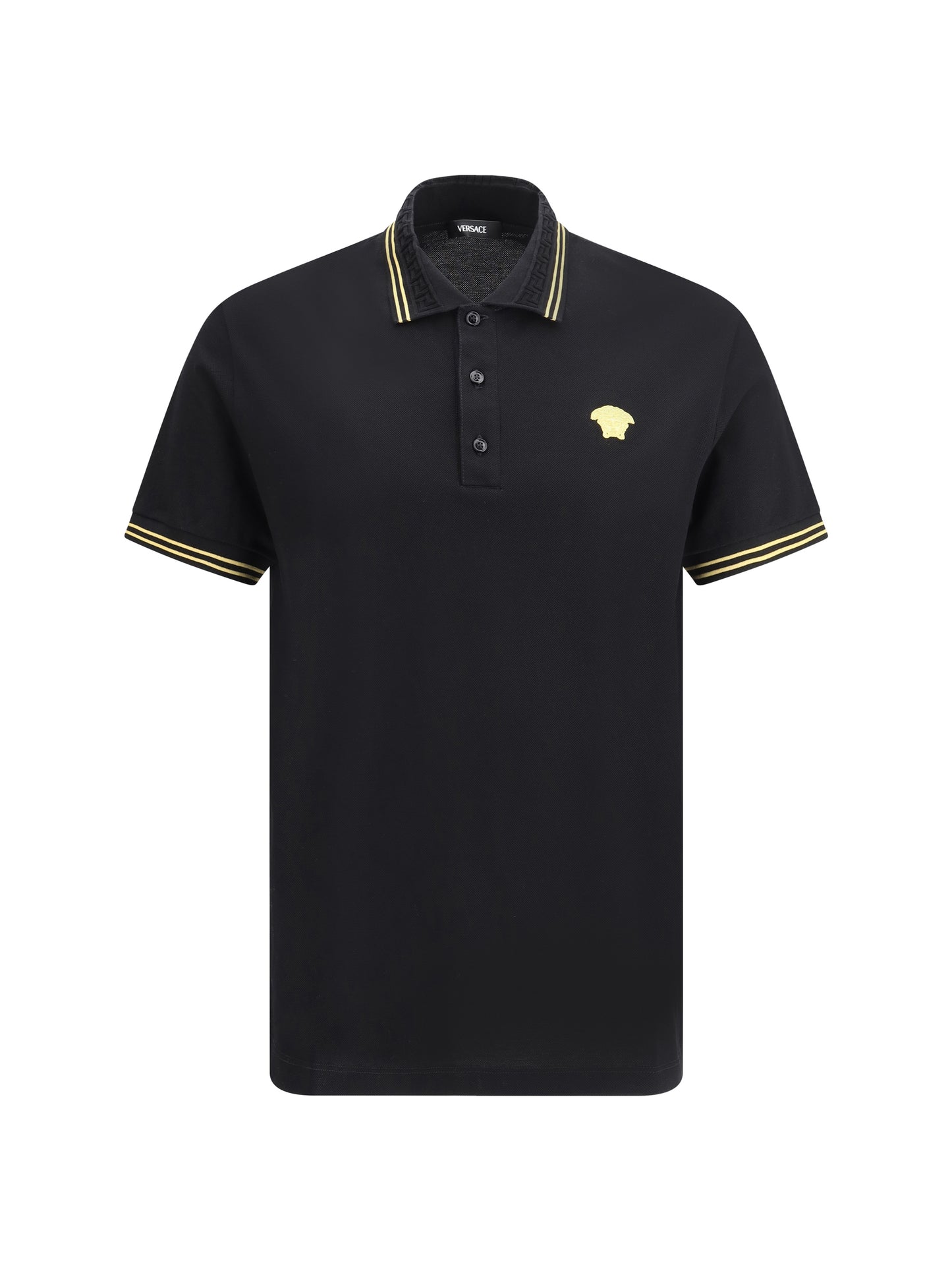 VERSACE Cotton Polo Shirt