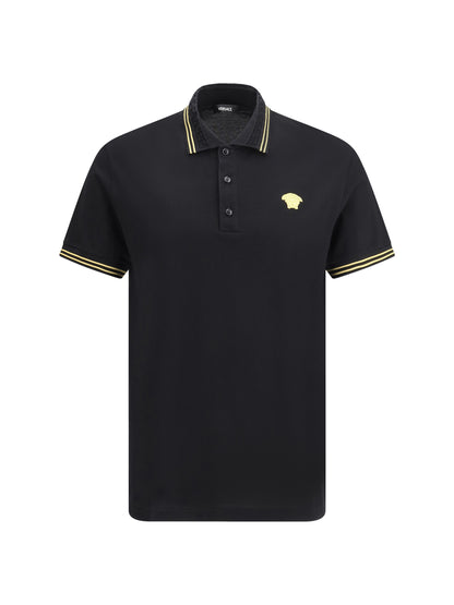 VERSACE Cotton Polo Shirt