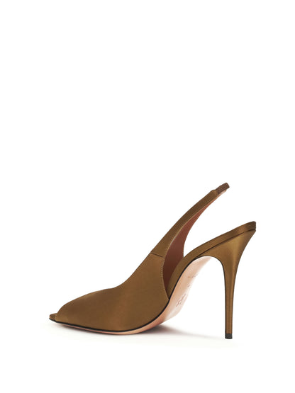 AMINA MUADDI Kristina slingback Sandals