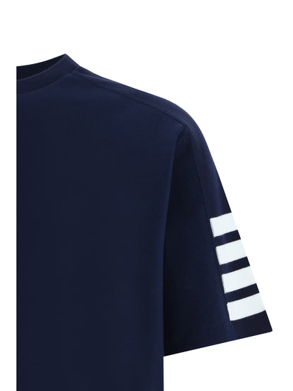 THOM BROWNE T-shirt with horizontal bands