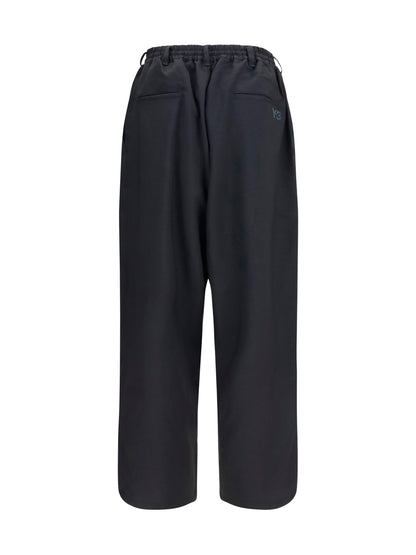 Y-3 Sport Uniform Pleated Pants - Black