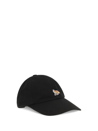 Maison Kitsuné Baby Fox Baseball Cap - Black