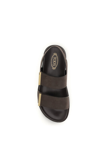 TOD'S Leather Sandals