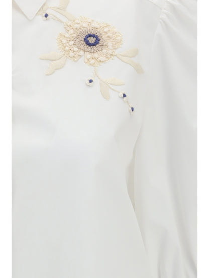 VALENTINO Embroidered cotton Shirt
