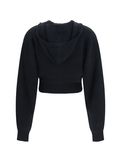Max Mara Sportmax Balco ribbed Cardigan - Black