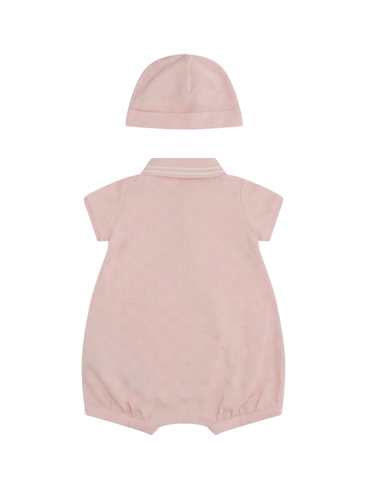 GUCCI Baby GG cotton two-piece gift Set