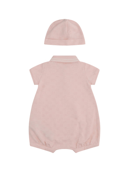 GUCCI Baby GG cotton two-piece gift Set