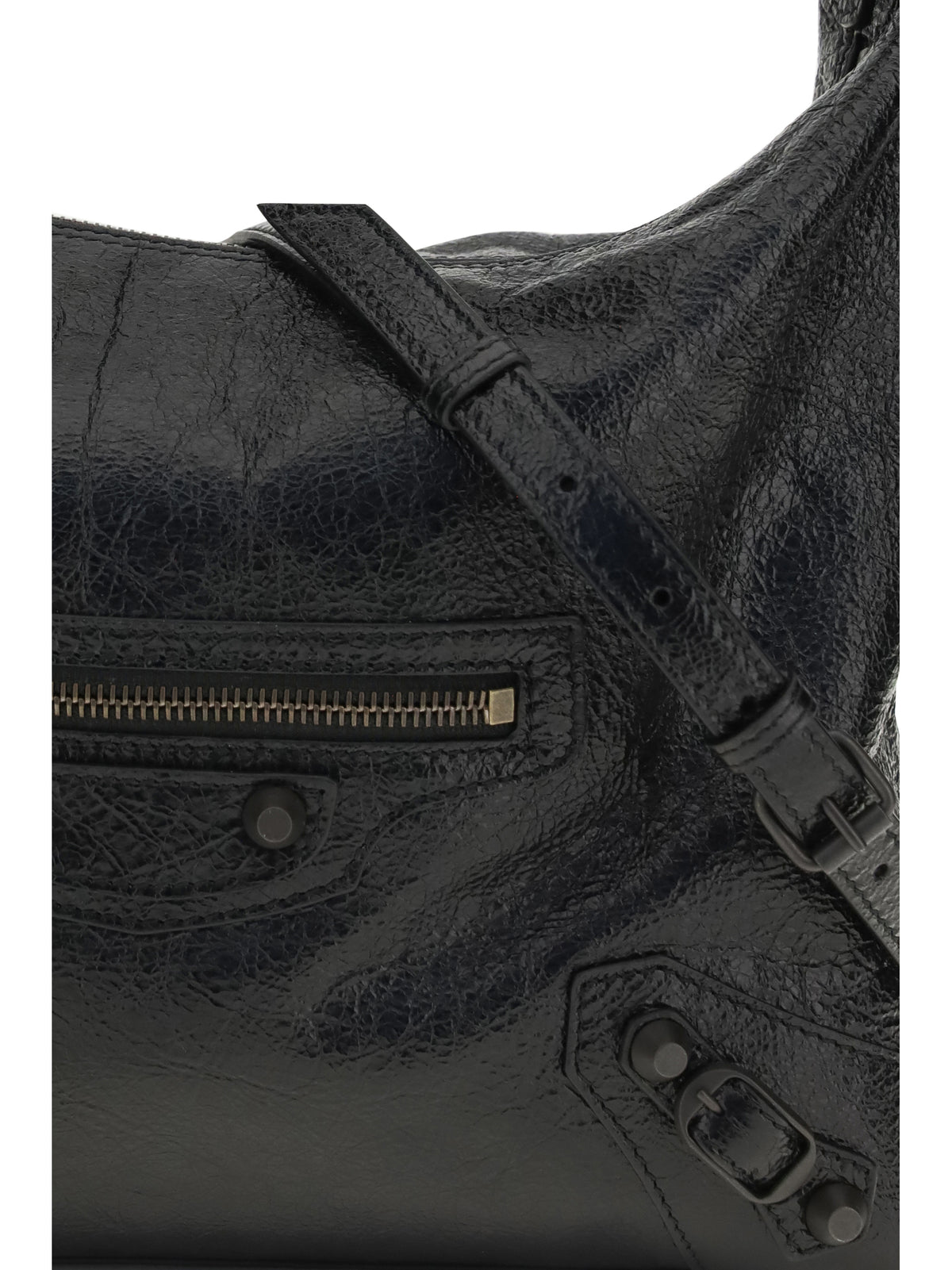 Balenciaga Small Le City hobo Shoulder Bag - Black