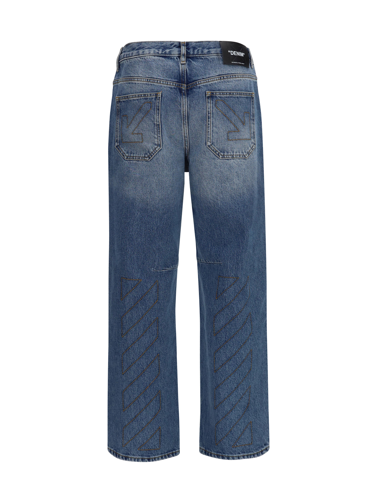 Off-White Half Arrow Jeans - Light Medium Blue