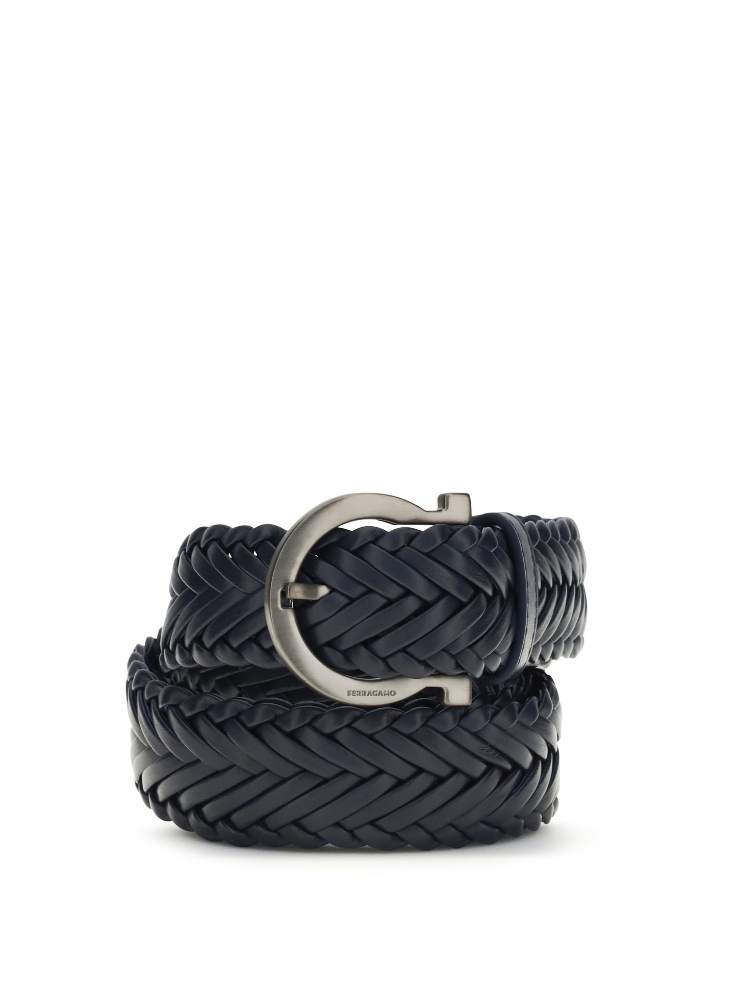 FERRAGAMO Braided leather Belt