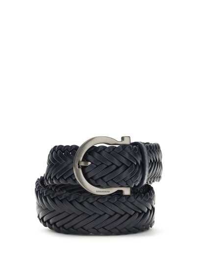 FERRAGAMO Braided leather Belt