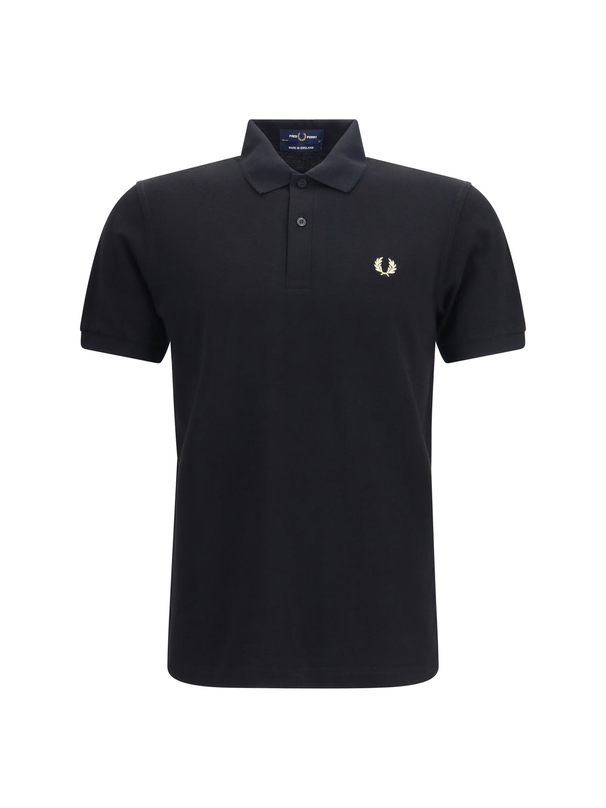 Fred Perry M3 cotton piqué Polo - Black/Champagne