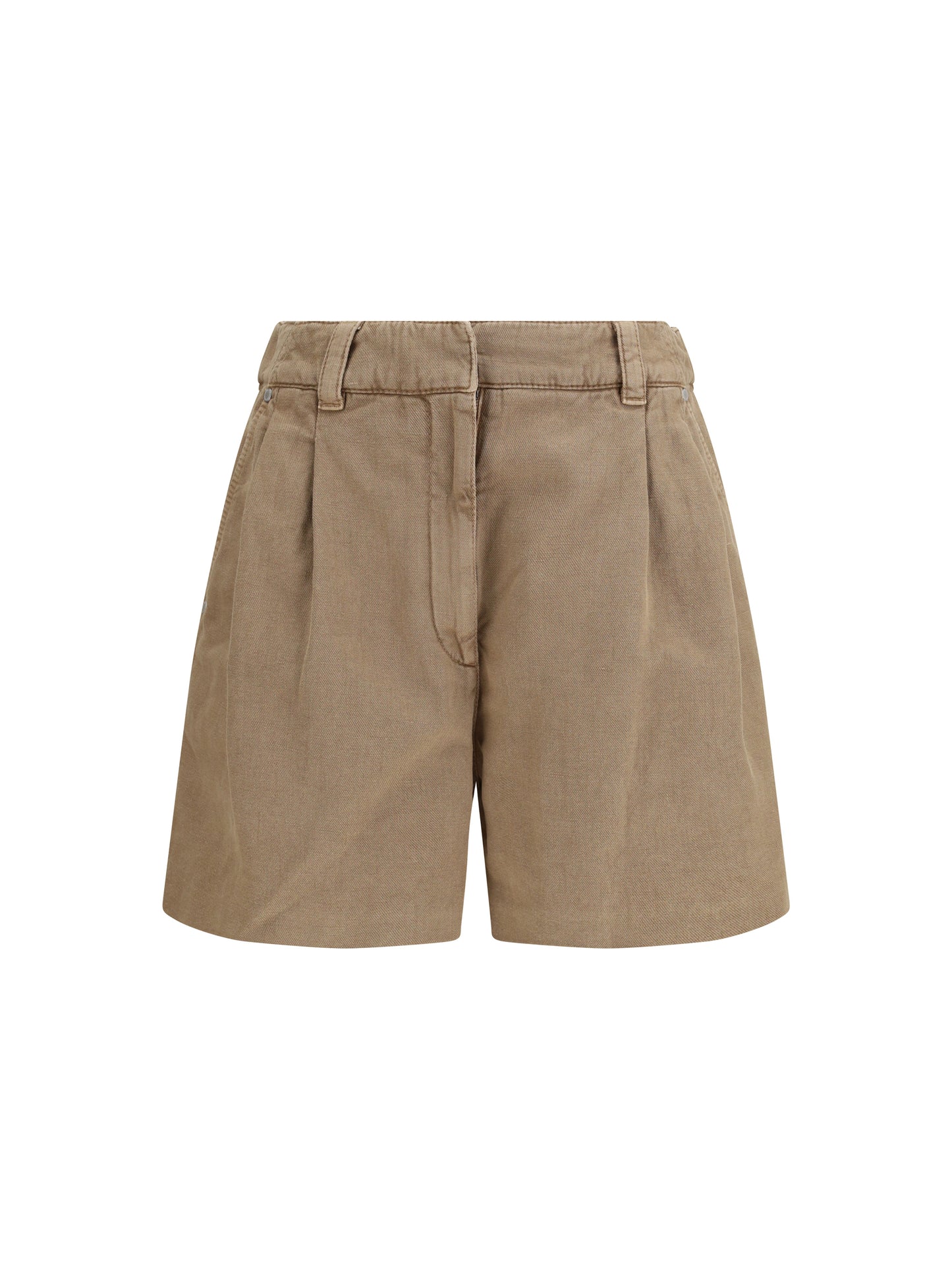 BRUNELLO CUCINELLI Linen Shorts