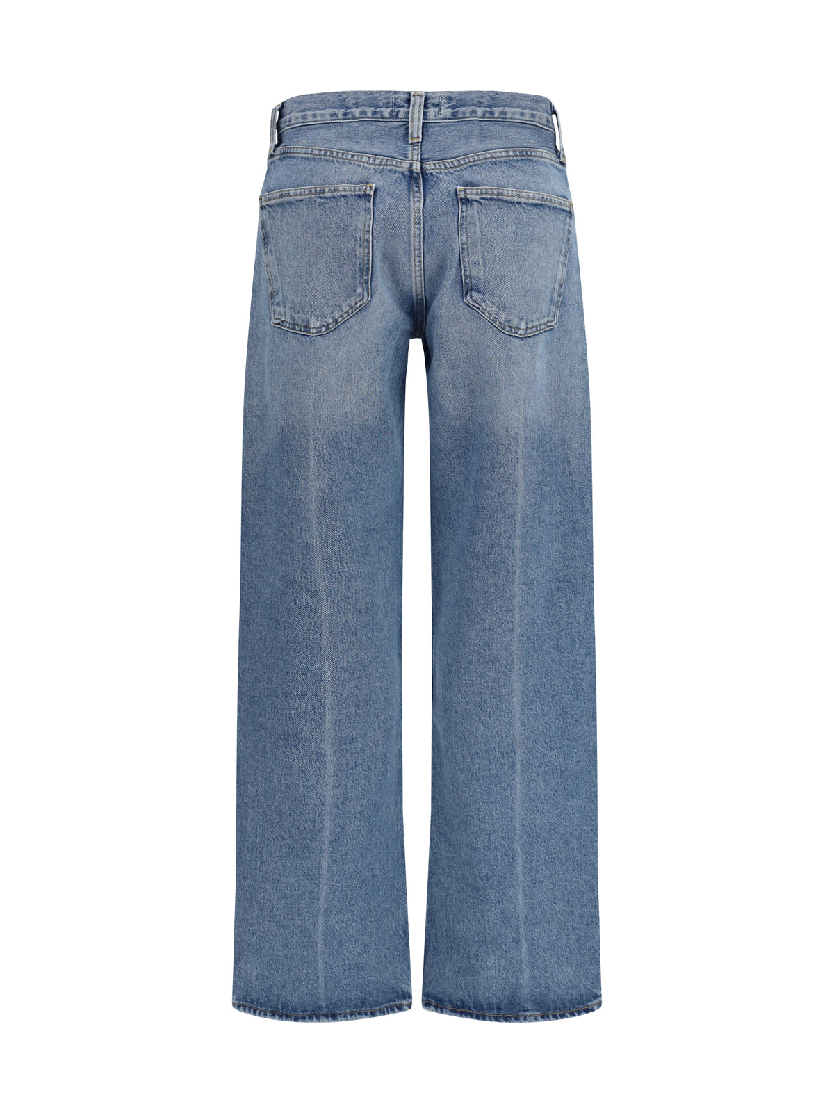 Agolde Wide-leg creased Jeans - Brink (Md Vnt Ind W/ Crease Li