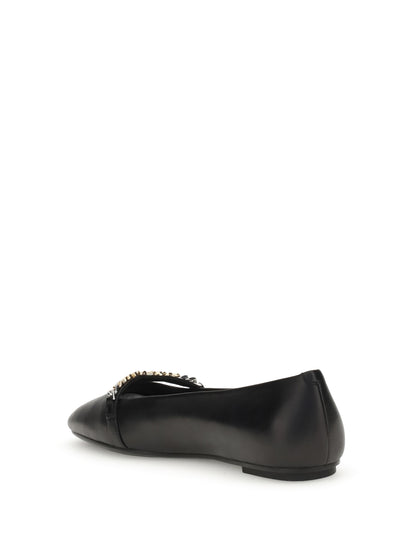 PINKO Leather Ballerinas