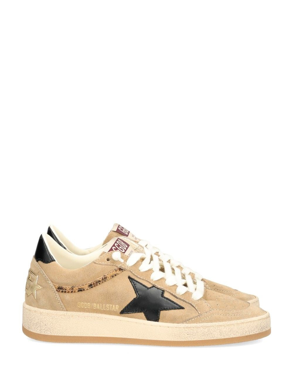 Golden Goose "Ballstar" Sneakers - Beige