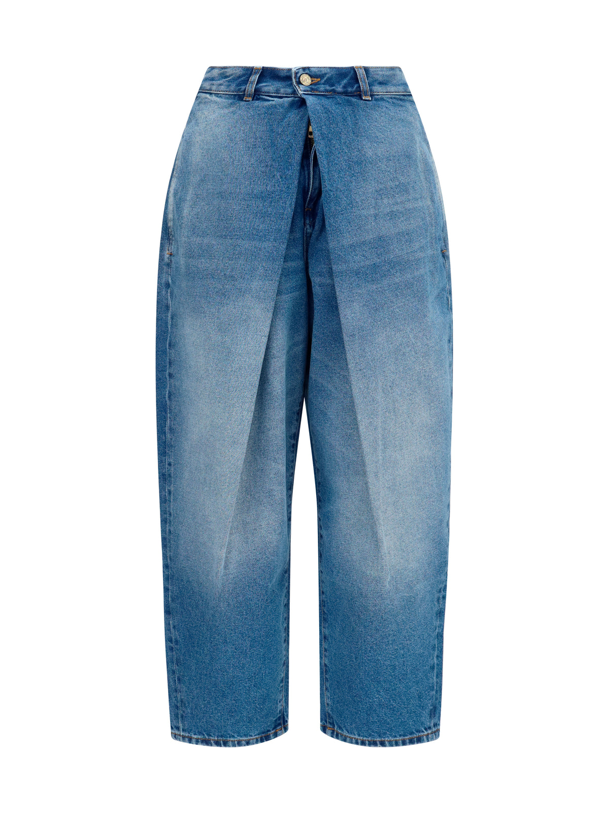 Balmain Barrel denim Jeans - Bleu Jean