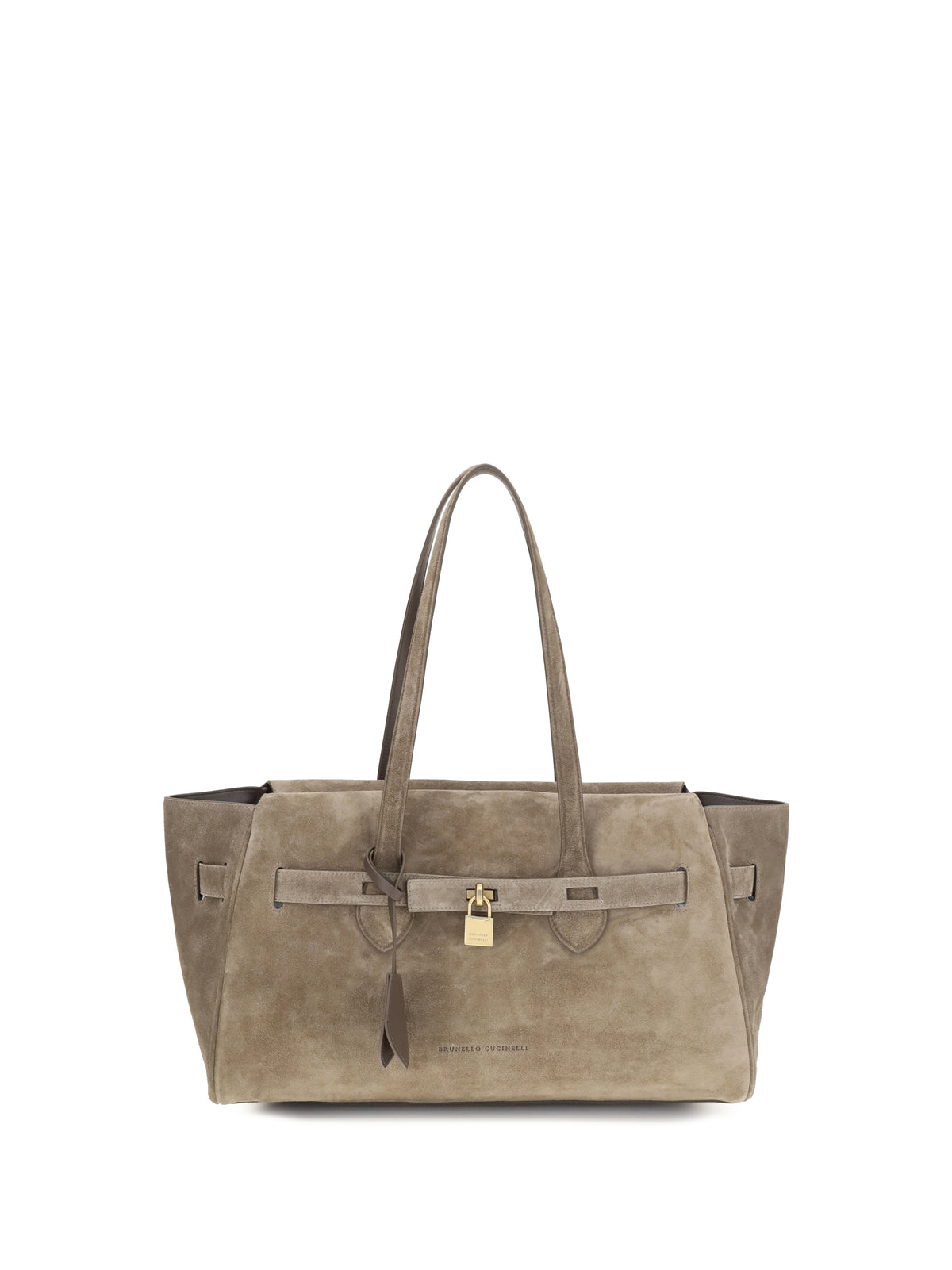 Brunello Cucinelli Suede Shoulder Bag - C8769