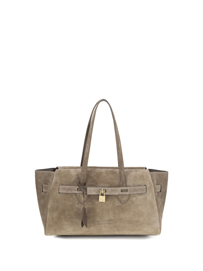 Brunello Cucinelli Suede Shoulder Bag - C8769