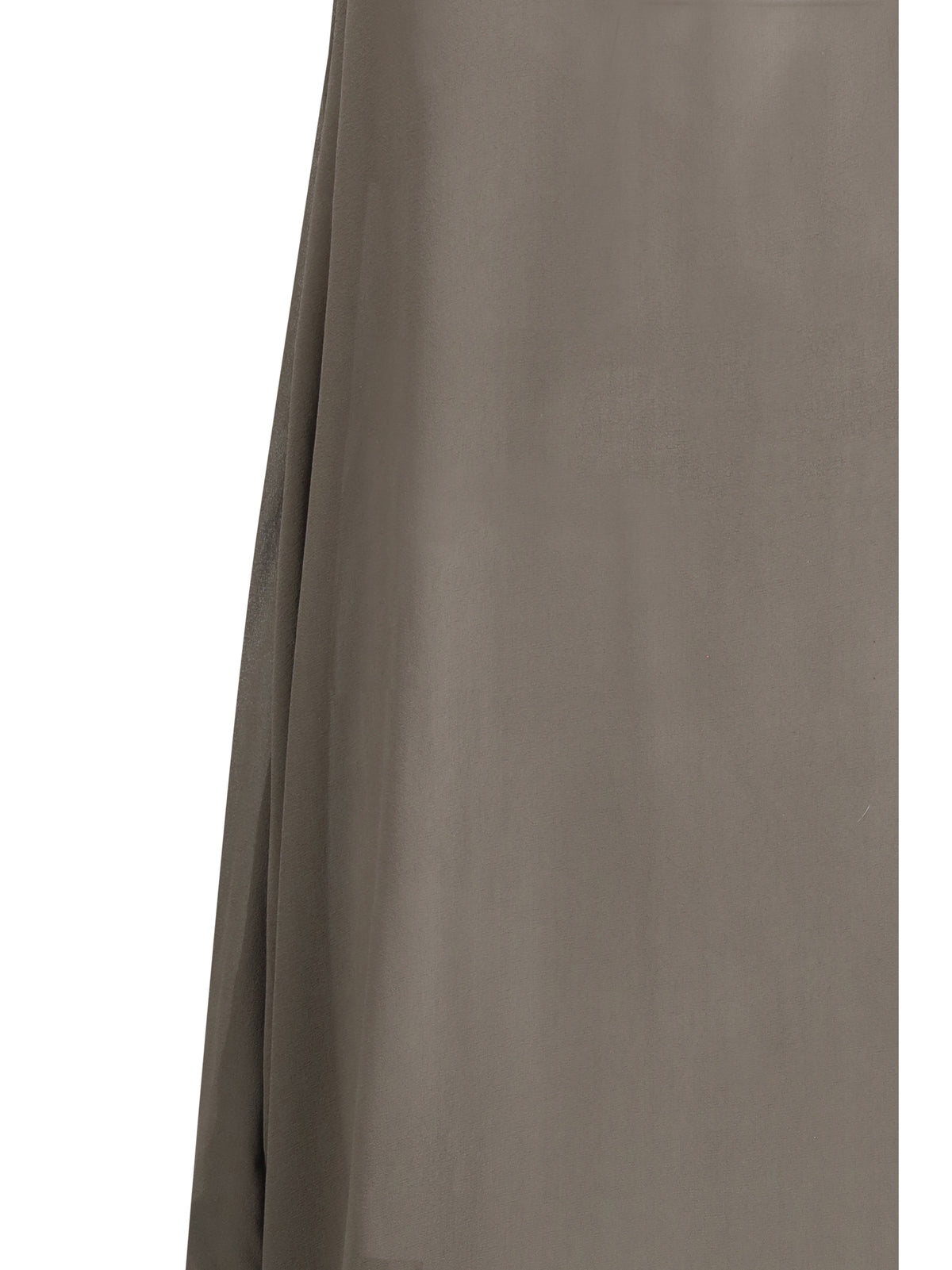 Rick Owens Haltar silk georgette Dress - Dust